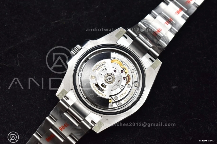 GRNR Best Gray Clean Elegant on Steel Strap 1:1 DD Edition GMT-Master Oyster II Ceramic 876 126710 904L Black 0206